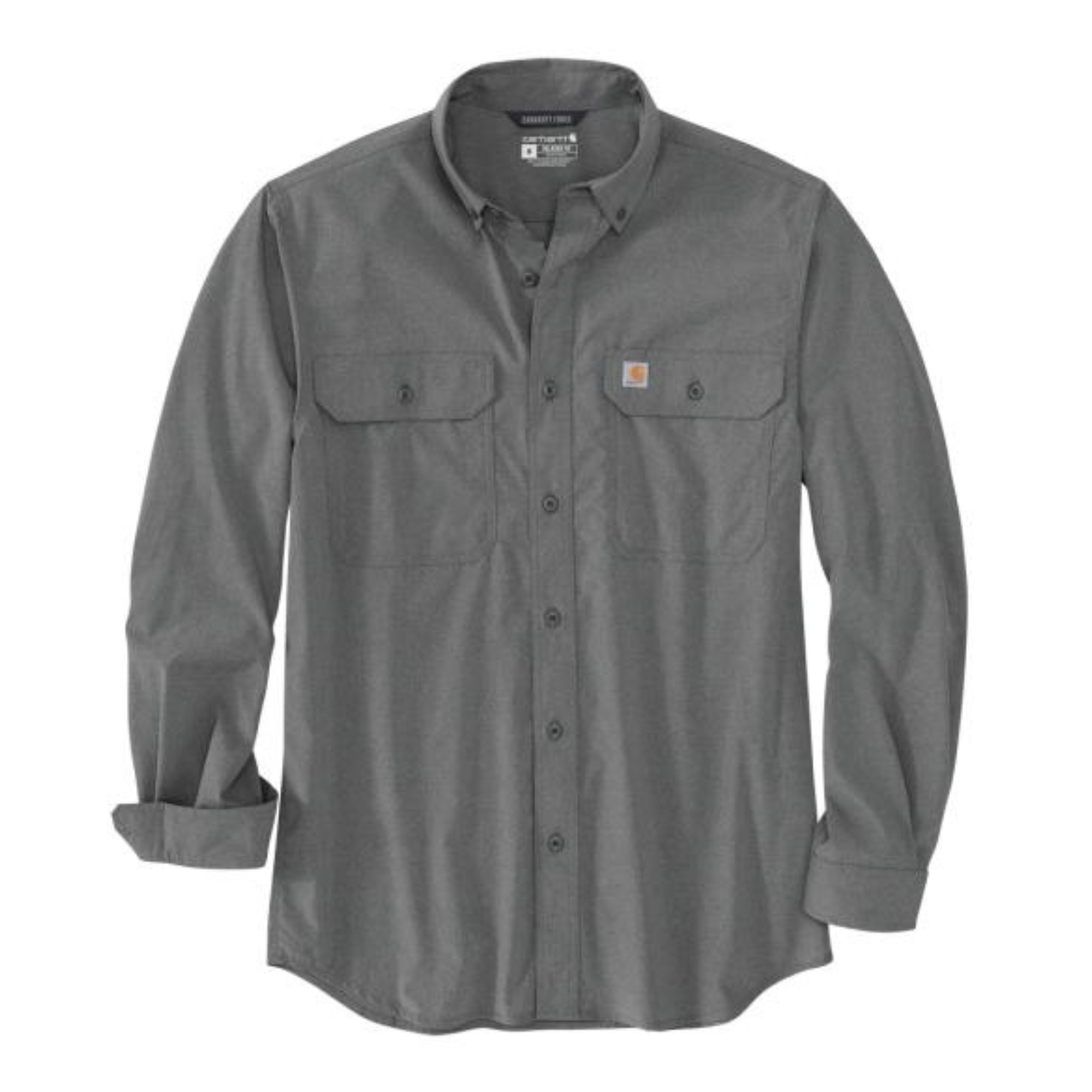 Carhartt 105291 - Force Relaxed Fit Lightweight Long-Sleeve Shirt - Grey from GME Supply